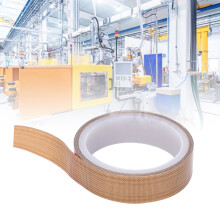 PTFE-Hitzebeständiges Isolierband 0,18 mm x 13 mm x 10 m mit Klebefolie Dichtungsrolle