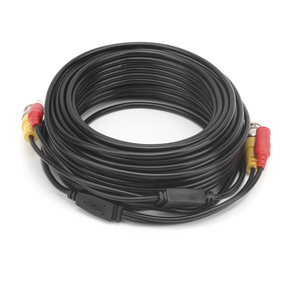 49.2Ft Cctv Power & Video Cable W Connector For Surveillance System Flexible 9411359371870