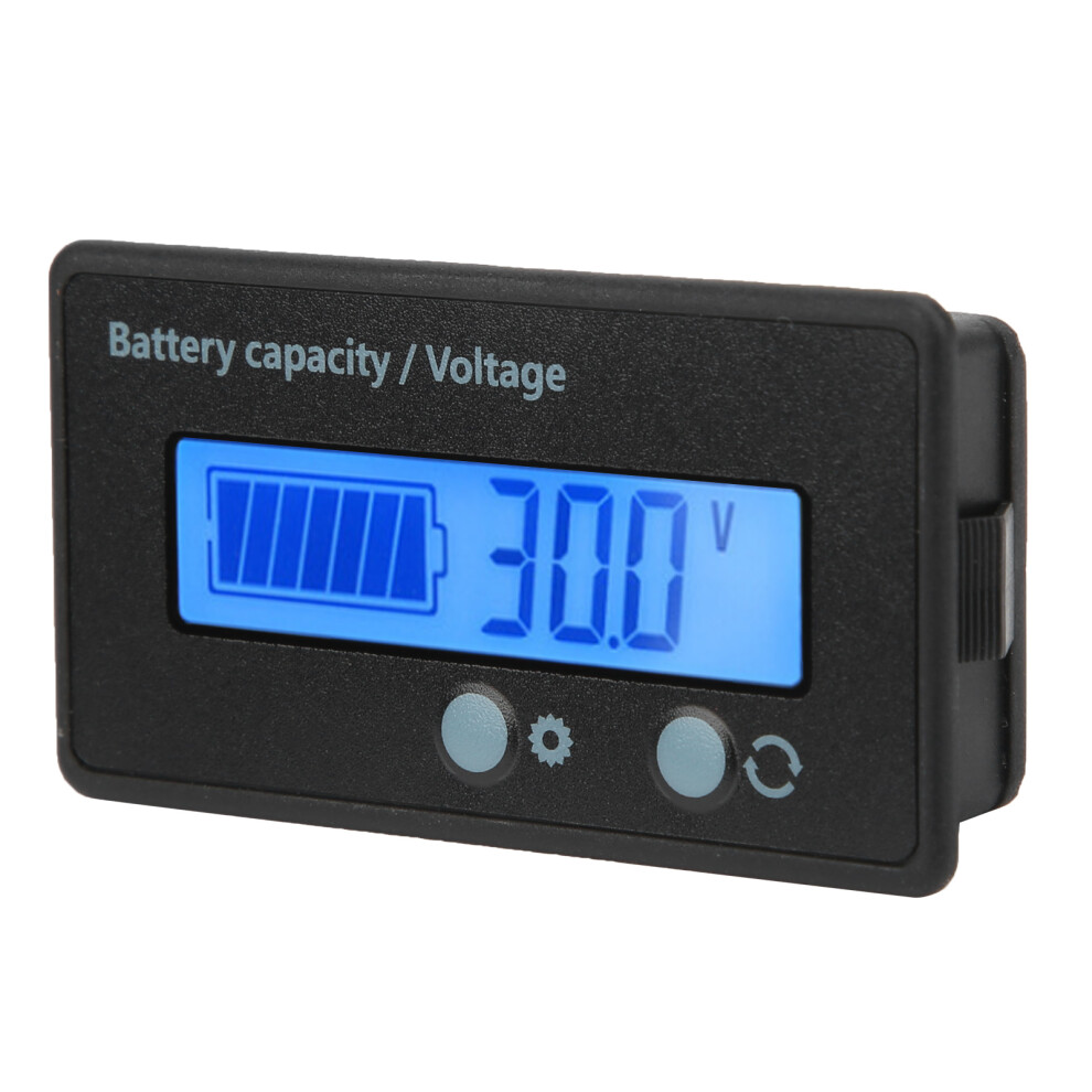Dc10-100V Lcd Battery Voltage Tester With Backlight, Model H6133 Blue 5011359372231