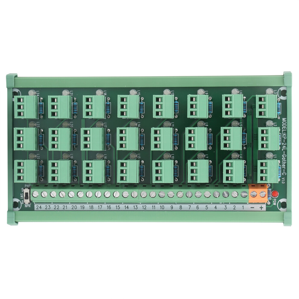 Reliable 24-Channel Acquisition Terminal Block Board With 3 Wire Npn Pnp Output 3421359372391
