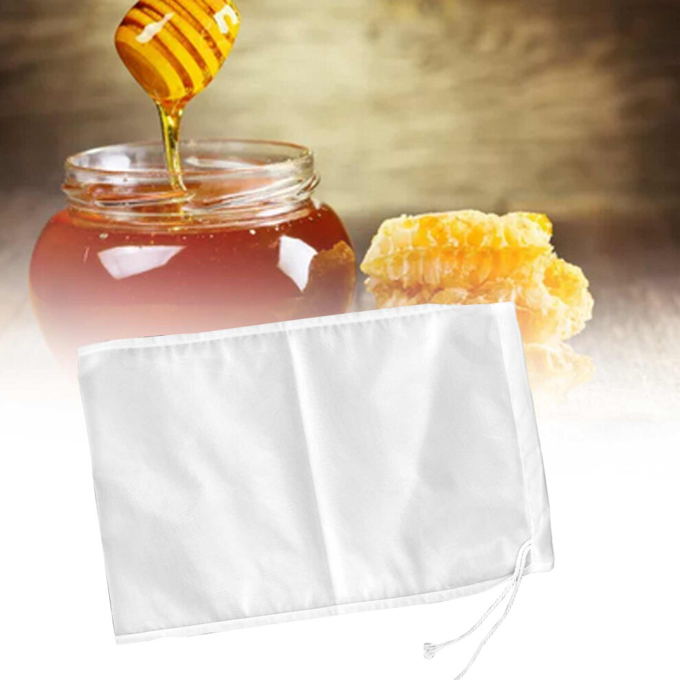 300 Mesh Nylon Food Strainer Reusable Filter Bag for Tea Wine Soy Milk Cooking