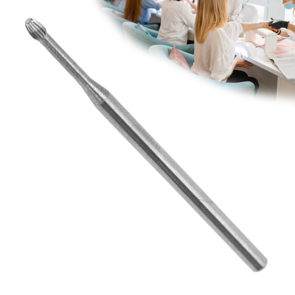 Tungsten Steel Nail Drill Bit for Nail Art & Pedicure, 2.35mm