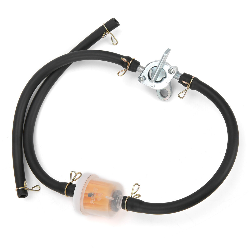 6Mm Fuel Tank Tap Filter Pipe With Switch Shut Off Valve For Atvs & Dirt Bike Au 9451359373603