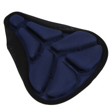 JFT aufblasbarer Fahrradsattelbezug Blau 27,5x21,5cm Stoßdämpfung