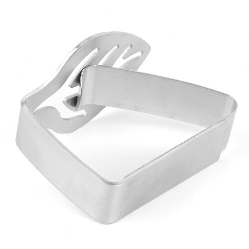 Leaves Pattern Stainless Steel Table Cloth Clip Non Slip Kitchen Fixer