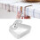 Leaves Pattern Stainless Steel Table Cloth Clip Non Slip Kitchen Fixer 5