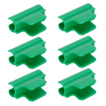 Greenhouse Film Clips 20 Pack Plastic Buckle Clamps Garden Plant Cover Fixings