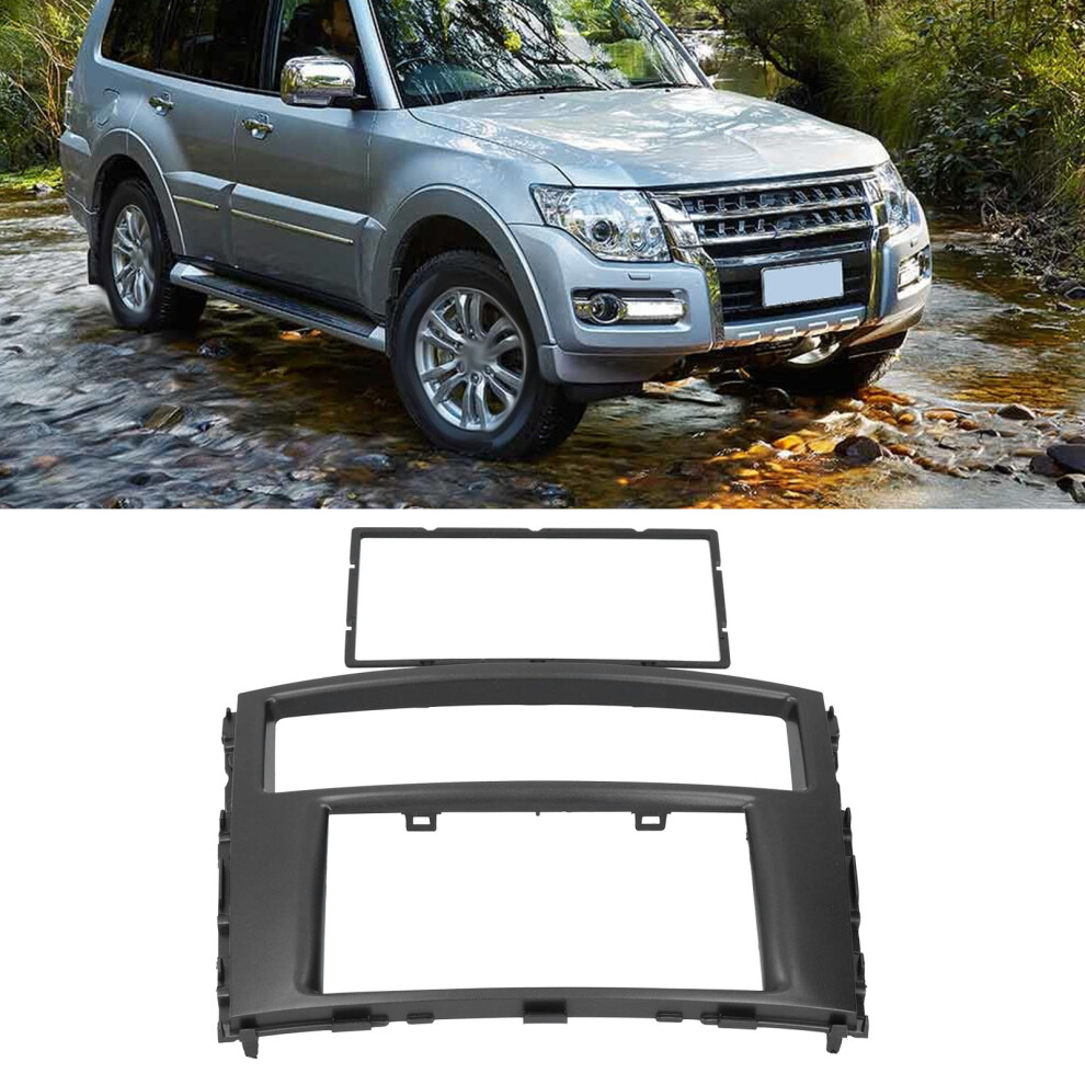 2Din Car Stereo Fascia Frame For Mitsubishi Pajero 2007+ 178X102mm 8401359375870