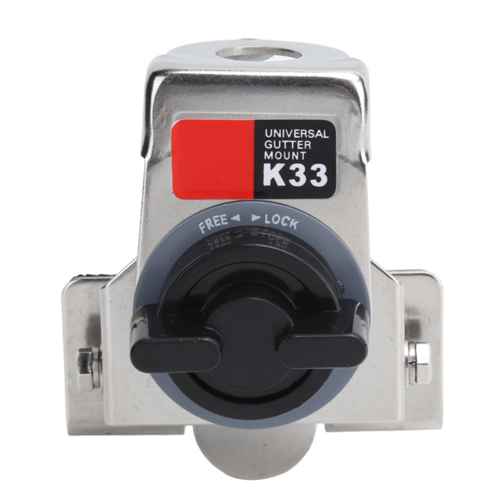 K33 Stainless Steel Car Antenna Mount With 4.6M Feeder, Hatchback Bracket 9431359376569