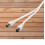 Vivanco Câble d'antenne 1.5m. 90dB Blanc Modèle 48502 WT - GN 4