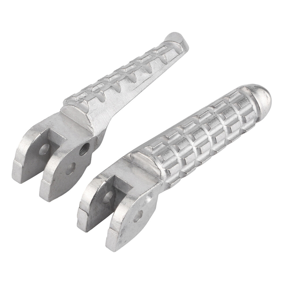 Motorcycle Rear Foot Pegs Fits Ducati Monster 696/796 2009-2013 Silver 8291359376119