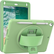 Étui pour iPad Mini 5/4 7,9" avec Support Rotatif Vert