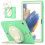 Étui pour Samsung Galaxy Tab A8 10.5" avec Bandoulière Vert 3
