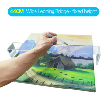 Künstler-Lehnbrücke, 43,9 cm, transparente Hand-