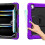 Étui pour iPad Pro 3/2/1 11” avec Support et Bandoulière Violet 4