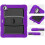 Étui pour iPad Pro 3/2/1 11” avec Support et Bandoulière Violet 3