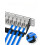 Enmane 12-Port Blank Patch Panel Geschirmt Schwarz 4