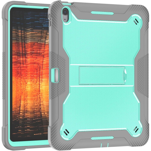 Étui pour iPad 2/3/4 génération avec Support et Bandoulière Turquoise