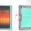 Étui pour iPad 2/3/4 génération avec Support et Bandoulière Turquoise 3