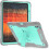 Étui pour iPad 2/3/4 génération avec Support et Bandoulière Turquoise 2