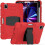 Étui pour iPad Pro 3/2/1 11” avec Support et Emplacement pour Stylet Rouge 1