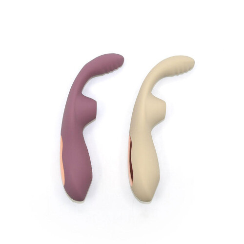 Vibromasseur discret 10 modes de vibration et 7 modes de succion Beige 1
