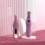 Vibromasseur discret 10 modes de vibration et 7 modes de succion Rose 3
