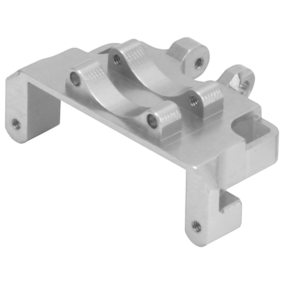 Aluminum Steering Servo Mount Bracket for Axial SCX24 90081 1/24 RC Car, Silver-image-OPC-PMTPX88-NEW