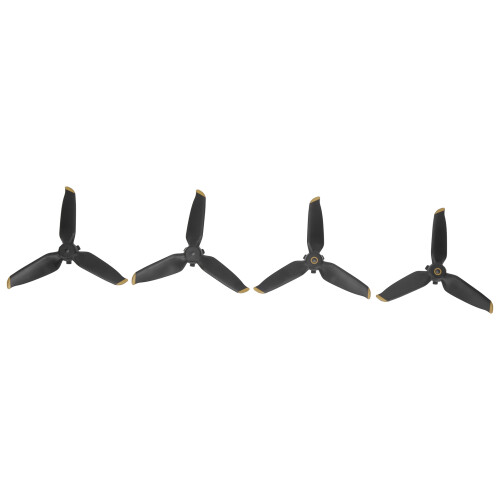 Upgrade Your FPV Drone with 2Pack Quick Release Gold Edge Props