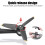 Upgrade Your FPV Drone with 2Pack Quick Release Gold Edge Props 3