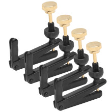 4 Stück Violin-Feinjustierer für 3/4‑4/4 Cello, Metall Ersatzzubehör