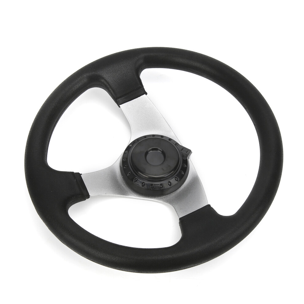 11.8In Polyurethane Foam Metal Steering Wheel For 150Cc-250Cc Atvs & Karts 9491359378277
