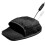 1-piece Heated Mouse Pad Hand Warmer Usb Plush Removable Mouse Pad (black) 1