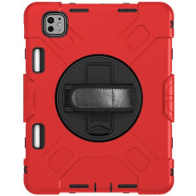 Funda para iPad Pro 12.9” con soporte y espacio para el lápiz rojo