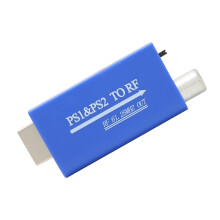 PS1/2 RF Adapter for TV - Switchable 61.25MHz/67.25MHz, Easy Plug & Play
