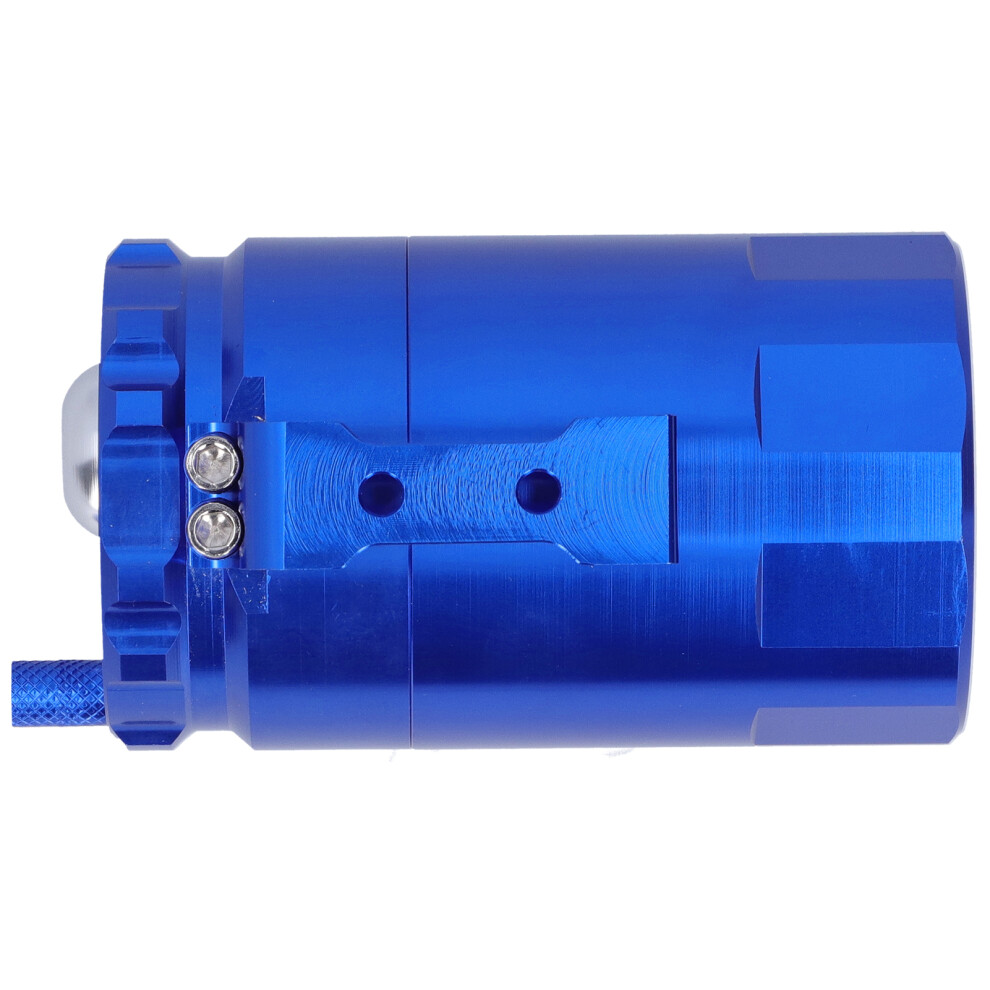 350Ml Aluminium Oil Catch Can Kit Universal For Cars & Motorcycles Blue 8211359379835