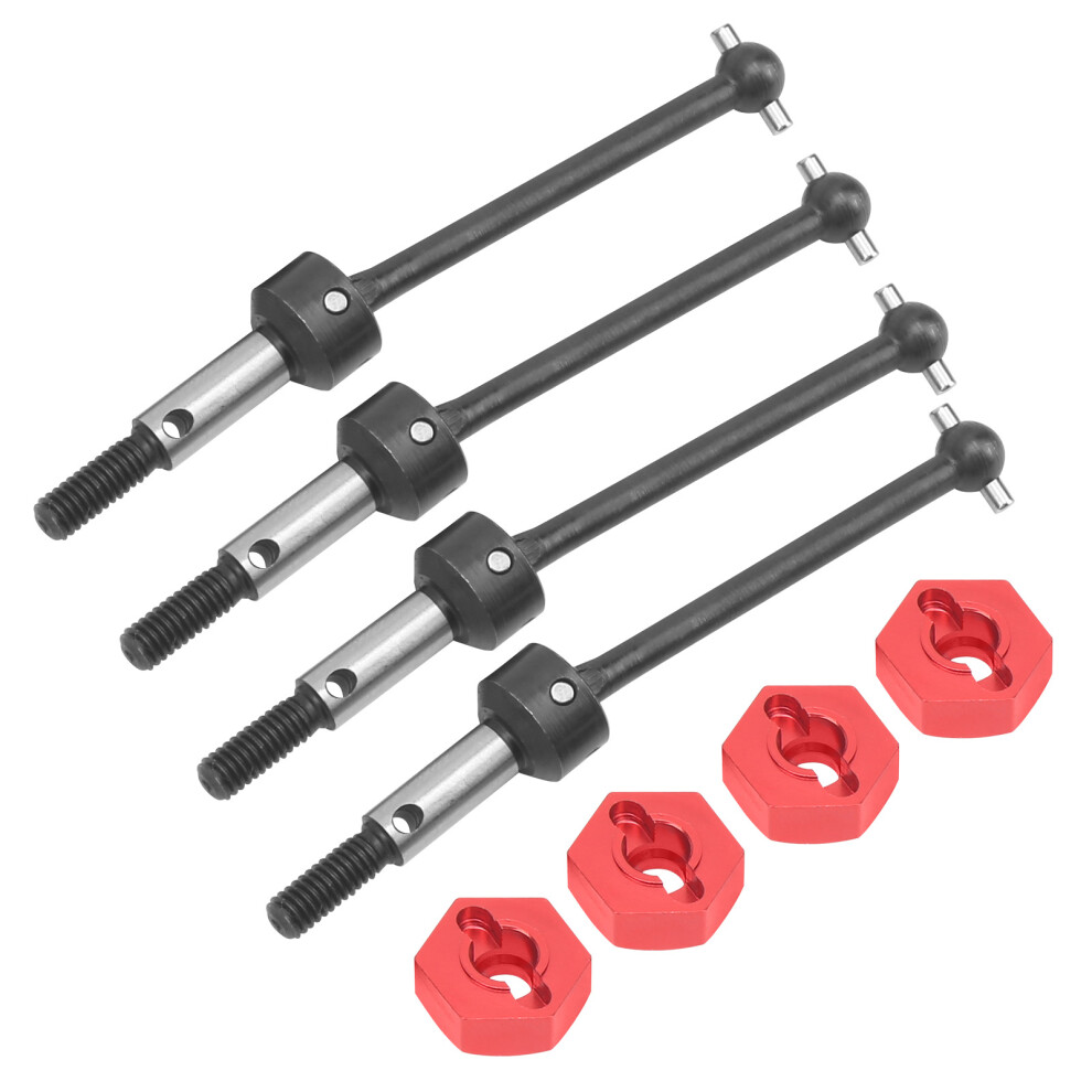 Cvd Metal Drive Shaft For Sakura D3/Xis Tb03/Tb03d/Tb03r, 44Mm Black 8751359380788