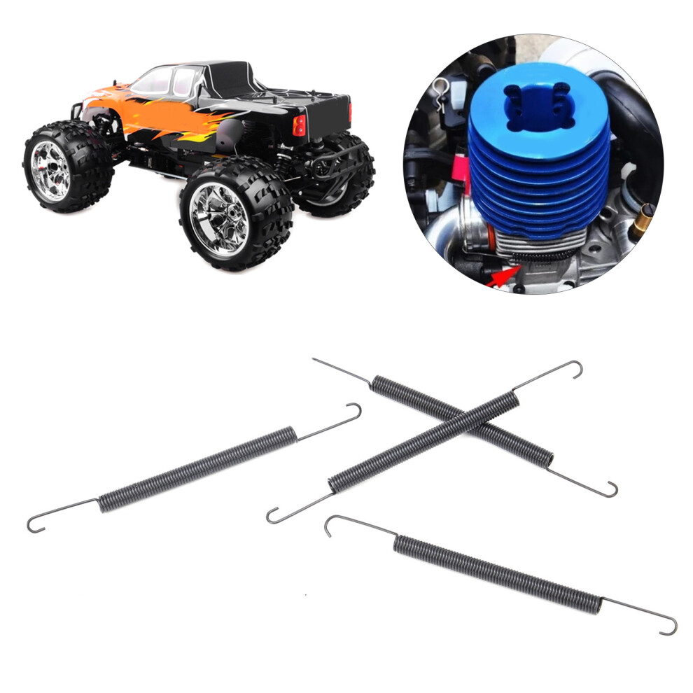4Pcs High-Quality Exhaust Pipe Spring For 1/8 Rc Nitro Car Hsp Models 8421359381701