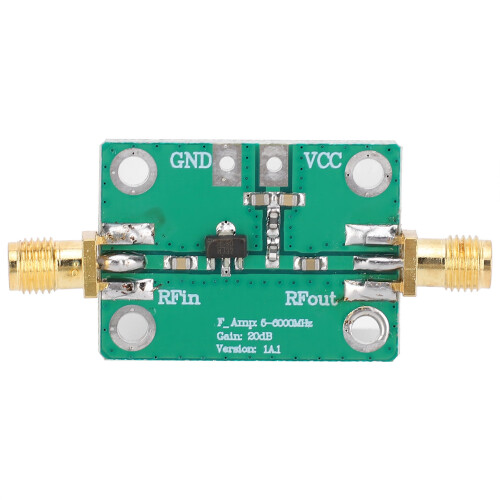 RF Power Amplifier Module 1-1000MHz 20dB Gain 50Ω Low Noise 1