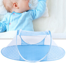 Portable Baby Mosquito Net for Children 105x55cm Blue Summer Supplies
