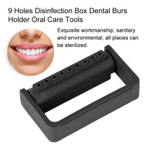 Langlebiger, autoklavierbarer schwarzer Dentalbohrerhalter für die Oralpflege