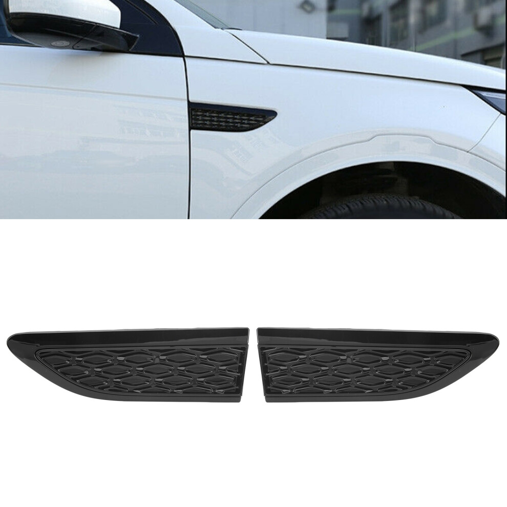 Land Rover Discovery Sport Fender Side Vent Cover In Piano Black 5041359384774