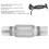 Durable Stainless Steel Flexi Pipe 52x260mm for Reduced Engine Vibration 12