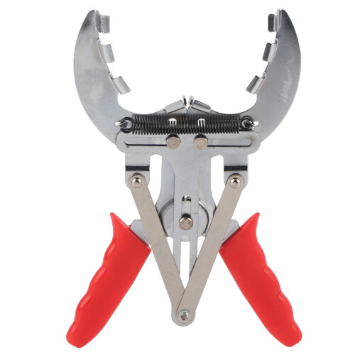 4" Car Auto Piston Ring Compressor Pliers Expander Installer Tool Red Silver 1