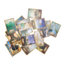Tarot Divination Game Set – 52 Card English Deck for Party Fun