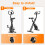 Cyclette Magnetica D Nera per Allenamento Casa 7