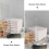 11pcs Acrylic Cake Disk Set Circle Base Boards Pillar Comb-2 5