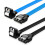 SATA 3 Data Cable Hard Disk Drive Signal Cable 6GB/S-0.5m blue 2