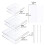 11pcs Acrylic Cake Disk Set Circle Base Boards Pillar Comb-2 4