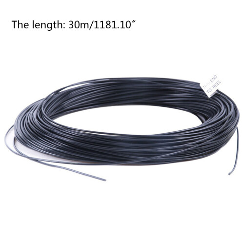 100ft 3/6IPS Velocity Medium Olive Sinking Fly-Red-brown 8.0 2